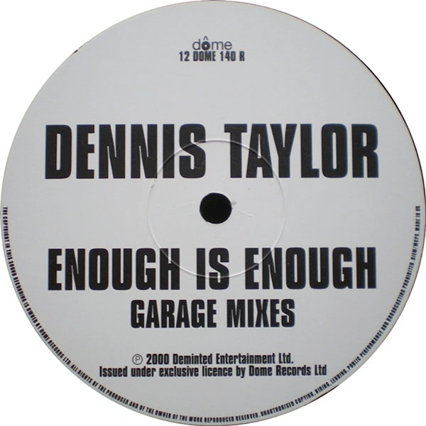 Enough Is Enough (Garage Mixes)
