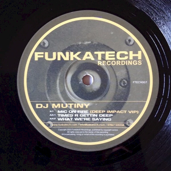 Mic On Fire (Deep Impact Remix)